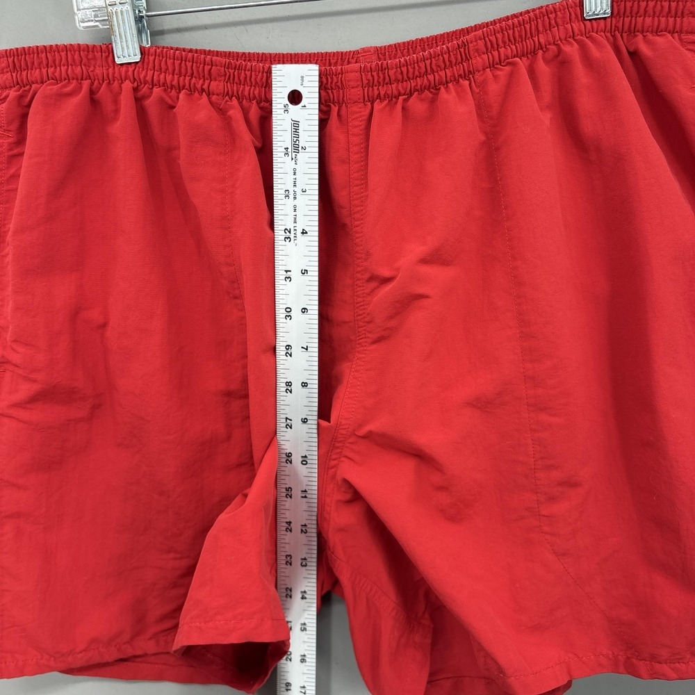 Patagonia Shorts Mens 2XL Red Baggies Swim Trunks Mesh‎ Lined Quick Dry Summer - Picture 5 of 11
